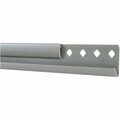 Organized Living FreedomRail 42 In. Nickel Horizontal Hanging Rail with Cover 7913454245